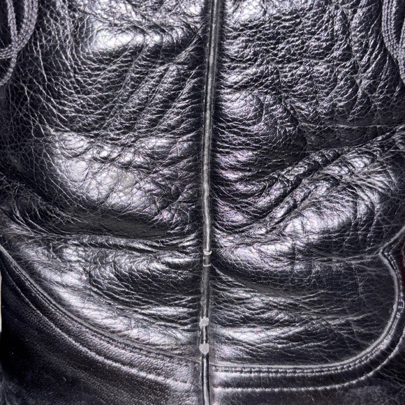 AGUILA Cowboy Boots Black Leather MEXICO US 11 - Picture 8 of 11